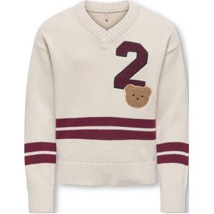 Kogjanny - Gebreide Pullover - V-Hals - Lange Mouwen - Relaxed Fit