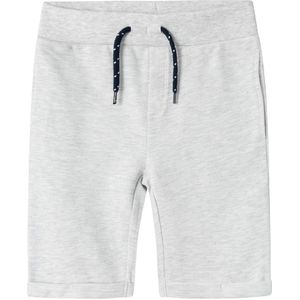 NAME IT KIDS sweatshort lichtgrijs melange