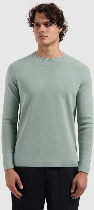 Pure Path gebreide trui groen