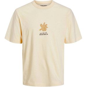 JACK & JONES PLUS SIZE T-shirt Plus Size met printopdruk buttercream