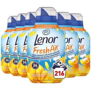 Lenor Fresh Air Wasverzachter Stralende zon - 6 x 36 Wasbeurten - 216 wasbeurten