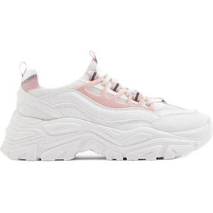 Oxmox chunky sneakers wit/roze