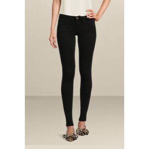 ONLY extra low waist skinny jeans ONLCORAL black denim