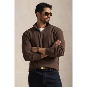 Polo Ralph Lauren Big & Tall trui fijn gebreid bruin