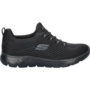 Skechers Summits slip-on sneakers zwart