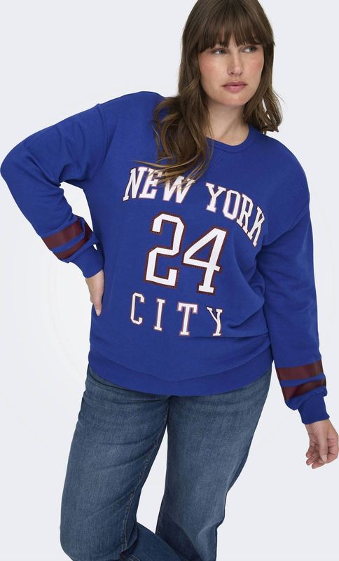 ONLY CARMAKOMA - CARBEN O-NECK - Sweatshirt - Dames