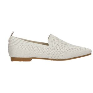 La Strada knitted loafers beige/zilver