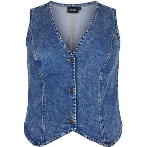 blush By Zizzi gilet dark blue denim