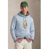Polo Ralph Lauren Sweatshirt 'Seasonal'  blauw denim / lichtblauw / lichtbruin / geel