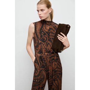 Mango jumpsuit bruin