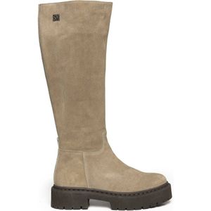 Steve Madden Galina suède hoge laarzen beige