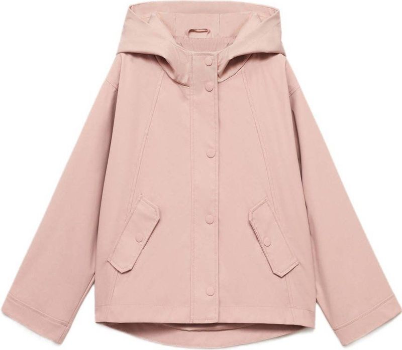 Mango Kids regenjas roze