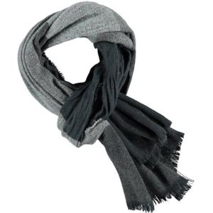 Sarlini gestreepte sjaal grijs
