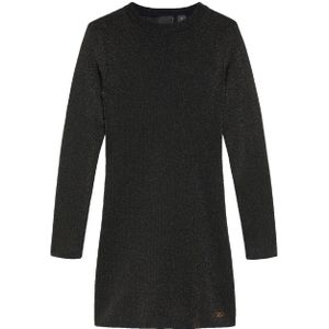 NIK&NIK mini jurk met glitter zwart