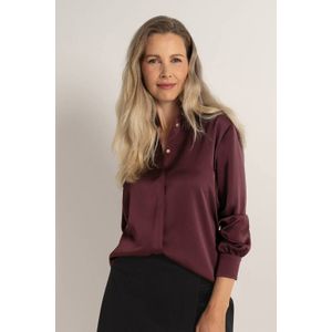 Claudia Sträter blouse donkerrood