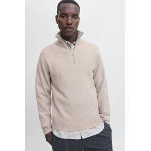 Jack & Jones - Soho Ollie - Gebreide Pullover - Hoge Hals - Halve Rits