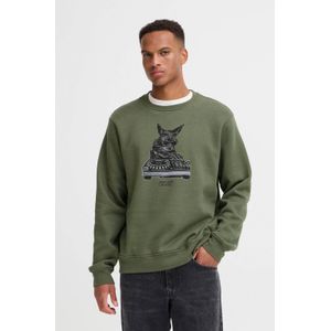 Blend sweater groen