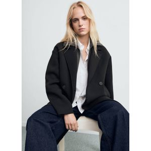 Mango manteljas zwart