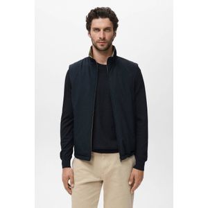 Mango Man bodywarmer donkerblauw