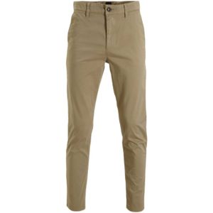 BOSS tapered fit chino light/pastel brown