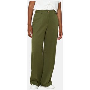 LOLALIZA straight fit broek groen