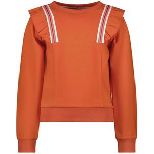 B.Nosy gestreepte sweater Sara brique