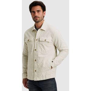 Cast Iron - Overshirt - Grijs - Lange Mouwen - Stevige Kraag