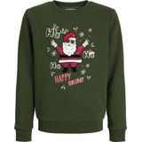 JACK&JONES - JJCHRISTMAS SWEAT CREW NECK JNR - Jongens - Sweater