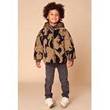 Stains & Stories - Jas - Groen - Winter Teddy Jacket Reversible