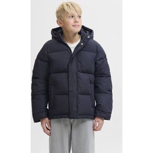 Jack & Jones - Orinwood Hood Puffer - Winterjas - Donkerblauw - Junior