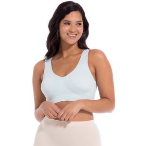 MAGIC Bodyfashion niet-voorgevormde bh top Comfort Bra Bamboo lichtblauw