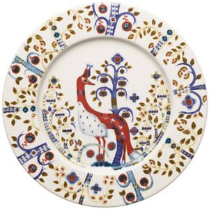 Iittala Taika - Borden - Servies Porselein - Oven- en Vaatwasserbestendig - Wit - Ø 22 cm - 1 Stuk
