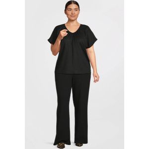 GREAT LOOKS wide leg broek zwart