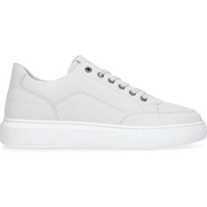 Manfield Nubuck Sneakers Off White