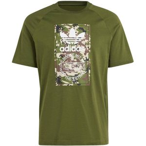 adidas Originals T-shirt olijfgroen