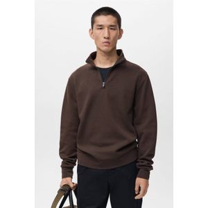 Mango Man sweater donkerbruin