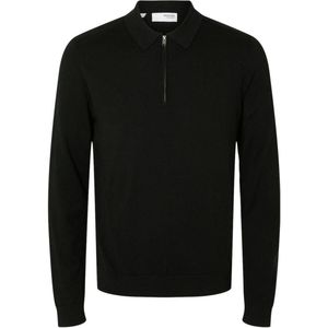 SELECTED HOMME sweater SLHBERG zwart