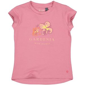 Quapi T-shirt BIBIANA met printopdruk roze