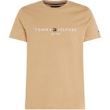 Tommy Hilfiger T-shirt met logo classic khaki