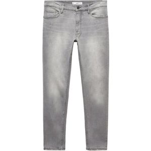 Mango Man Skinny Jeans Changeant Grijs