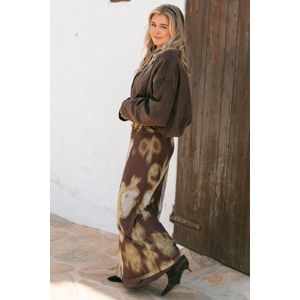 Bolina Island x Florine Hofstee imitatiesuède bomberjack bruin