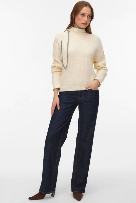 Vmnapoli - Gebreide Pullover - O-hals - Lange Mouwen - Standard Fit