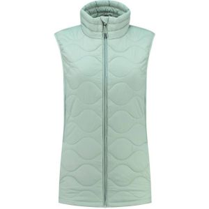 Kjelvik outdoor bodywarmer Silvie lichtgroen