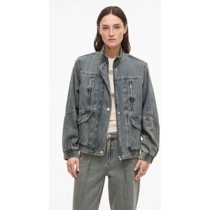 Cassis spijkerjasje medium blue denim