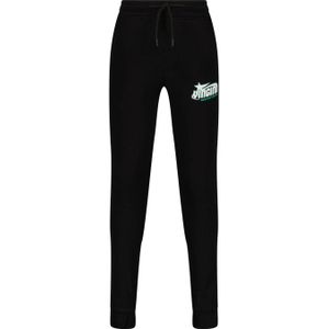 Vingino relaxed joggingbroek Santo met logo zwart