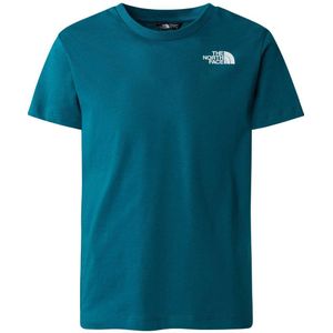 The North Face T-shirt Redbox blauw/geel