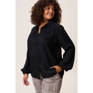 Miss Etam Plus blouse zwart