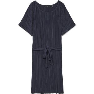 VERO MODA CURVE - Korte Jurk - Donkerblauw
