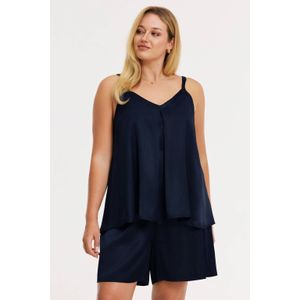 YOEK spaghettitop blauw