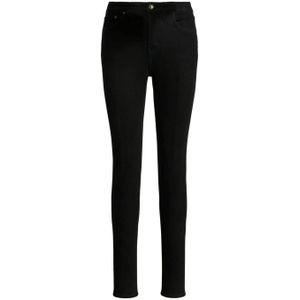 Lauren Ralph Lauren high waist skinny jeans black denim